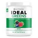 NutraOne Ideal Zelené Antioxidant a výživné -bohaté Superfood Zelené Powder Dodatek Berry- 30 Služeb