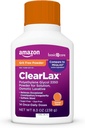 Základní péče ClearLax Polyethylen Glycol 3350 Prášek pro přípravu roztoku, Orange Flavor, Osmotic Laxative, Stool Softener, Uvolňuje příležitostnou zácpu, 8,3 unce (balení po 1)