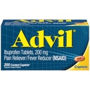 Advil Ibuprofen Tablets, 200 Počet