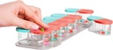 Sagely Smart XL Týdenní pilulkový organizátor AM / PM - Medicine Storage Organizer with Reminder Alarm App (Velká dost na fish oil, Cod Játra Oil, vitamin D doplňky & Vitamíny) (Mint / Coral)