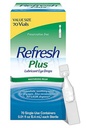 Refresh Plus Lubrikant Oční kapky pro suché oči, Preservative- Free, Velikost hodnoty, 0.01 Fl Oz Single-Use Containers, 70 Počet