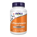 Nyní Potraviny Doplňky, L- Fenylalanin 500 mg, Podpora nervového systému *, Aminová kyselina, 120 Veg Kapsle