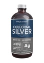 Bioaktivní koloidní stříbro - 8 oz, skleněná láhev, vegan, bezpečné dávky s nejvyšší účinností - Nano Ions, 30 PPM - Imunitní podpora (48 Služeb)