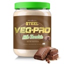 Ocelové doplňky Veg- PRO 124; Vegan Protein Powder, Mléčná čokoláda 124; 25 Servings (1.65lbs) Ocelá124; Protein Powder with BCAA Amino Acid Offid 124; Gluten Free Off124; Non Dairy Off124; Low Carb Formule