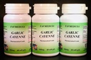 Česnek Cayenne, Made in USA - 180 (3x60) softgels
