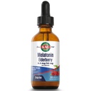 KAL 0, 3 Mg Melatonin Cherry Elderberry Dropins, 2 Fluid Ounce