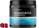 Berberine Gummies with Berberine HCL, Ceylon Cinnamon & Milk Thistle for Imunitary and Metabolism Support - Berry Cherry Flavor - 60 Count