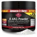 Olympian Labs PSN A-AKG Powder for men 's Health, Energy & Sports Nutrition Performance, 40-3g Servings, 120 Gram Jar