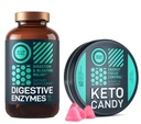 WILD FUEL Keto Candy s MCT Oil a kolagen a trávicí enzymy s Probiotic a Prebiotic Bundle