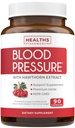 Krevní tlak Supplement (NON-GMO) Premium přírodní Byliny, Vitamíny & Berries - Vysoké dávkování Hawthorn Berry Extract - Podporuje krevní tlak úrovně již v normálním rozsahu - 90 Kapsle