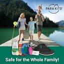 Para 'Kito Mosquito Bonus Pack - 2 Mosquito náramky 124; 2 Náplně (černá + bílá) + Repelentní sprej proti hmyzu
