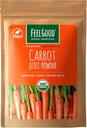Feelgood Superfoods Carrot Juice Powder - Zdravotní dodatek pro trávicí, kůži, oko a imunitní podporu - Obsahuje Beta karoten a vitamín A - 7 oz