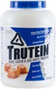Body Nutrition Trutein High Protein Powder: 45% syrovátka, 45% kasein, 10% Vejce bílá, gluten- Free, Nízký sodík, Tráva Fed syrovátkový prášek, Gym dodatek & Breakfast Shake, Slaný karamel, 4lb