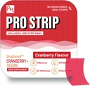 PROSTRIP ® Cranberry + Urofenol ™ Poskytování 36 mg proanthokyanidinů (PACs) - Přidáno s D- Mannose, Organic Hibiscus, Vitamin D3, B6 & C - 30 Oral Vegan Strips - No Water Need - by Prowise Healthcare