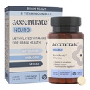 Mozkový doplněk pro zaměření, pozornost, Mood CLAS124; Kompletní vitamin B Complex CLAS124; Brain Health CLAS124; Methylovaný multivitamin w / L-methylfolát (5-MTHF), Kofaktory Methyl-B12 & P5P CLAS124; MTHFR Dodatek