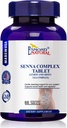 (8 Pack) Esmond Natural: Senna Complex Tablet - Lemon & Green Tea (Bowel Health, Cleansing & Regularity), GMP, Natural Product Assn Certified, Made in USA - 620mg, 480 tablet