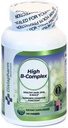 Vysoké B komplexní vitamíny pro ženy s Riboflavin, Vitamin B2, B6, B12, B1, Vitamin B Komplexní podpora mozku zdraví, imunitní systém, vlasy, kůže a hřebíky zdraví, kost, kloubní a energetická podpora - 100 tablet