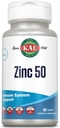 Kal Zinek 50 mg Hydroxy Acid Complex, Zdravý metabolismus a imunitní podpora Dodatek s Orotate zinku, Citrát zinku, Vylepšená absorpce w / ActiSorb, Vegan, gluten zdarma, Non- GMO, 60 Serv, 60 Tablety
