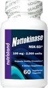 Nattokináza 2000 jednotek 60 kaps. Kardiovaskulární Superfood z Japonska - Vyrobeno v USA s japonskou NSK-SD Nattokinázou. Originální a nejstudovanější značka Nattokinázy. (1 lahvička 60 tobolek)
