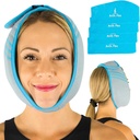 Vive Face Ice Pack Wrap for TMJ Pain Relief and Hearches - Face Ice Pack for Jaw Surgery Recovery, Orální chirurgie & Moudrost zuby extrakce - Topení Pad for Head & Chin - Hot & Cold Therapy