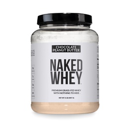 NAKED syrovátka arašídové máslo prášek, tráva Fed syrovátka, bez GMO, bez sóji, a gluten zdarma. Nic umělého, pomoc růst a zotavení - 21 Služeb