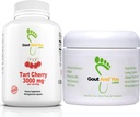 Tart třešňový extrakt a terapeutické společné discomfort Topical Cream Bundle