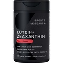 Sports Research ® Lutein a Zeaxanthin Kapsle - Doplněk pro eye Health Support Made with Lute- Gen ® and Organic Coconut Oil - Vegan Friendly & Non-GMO Ověřeno - 120 Veggie Softgels
