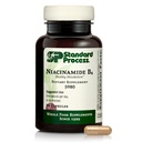 Standardní proces Niacinamid B6 - Podporuje energetický metabolismus a nervový systém Zdraví - Podporuje krevní tok a stravitelné zdraví s Niacin & vitamin B6 - Non- Dairy - 90 Kapsle