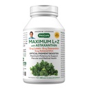 ANDREW LESSMAN Maximum L + Z s Astaxanthin 240 Softgels - 12 mg Lutein, 6 mg Zeaxanthin, 4 mg Astaxanthin. Klíčové živiny na podporu očí a mozku zdraví, a podporovat zdravé vidění.