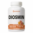 Čistý Diosmin 1000mg Complex Formule, 150 Kapsle, Citrus Bioflavonoids Rich Fruit Extract, 100% Vegetarian, Non- GMO & gluten zdarma Diosmin dodatek
