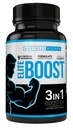 Maximální Slim Elite Boost 3 v 1 Vzorec přirozeně podporuje Testosteron Libido, Energie, Muscle Mass & Stamina, Výkonné přísady Veggie Kapsle
