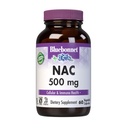Bluebonnet NAC 500 mg vitaminové kapsle, počet
