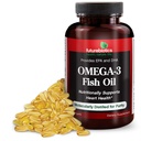 Futurebiotika Omega-3 Fish Oil, 100 Vegetariánských Softgels