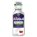 ZzzQuil, Nighttime Sleep Aid Liquid, BEZ alkoholu a umělých barviv,50 mg difenhydraminu HCl, č.1.