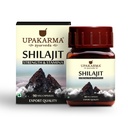 Upakarma Ayurveda 100% Pure Shilajit 90 Kapsle pro sílu, Stamina, Imunitní podpora, Přírodní zdroj kyseliny Fulvic & Trace Minerals- 1000 MG pro 2 kapsle (denní dávkování), 45 dní dodávky - balení po 1