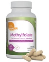 Zahler Methylfolát - Podporuje zdravý vývoj plodu a genetické zdraví - Methylovaná kyselina listová z 1000 mcg DFE L- Methylfolát - Kosher Non GMO Methyl Folát doplněk pro ženy (120 Kapsle)