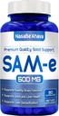 SAM- E dodatek 500mg COMPAN124; Easy Absorption S- Adenosyl- L- Methionin SAM- e 500mg pro dodatek pro podporu kostí a mood Supplement CMP124; Made in The USA Non- GMO and Gluten Free (90 Day Supply)