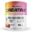 Celucor Creatine Powder, Ovocný punč Flavor - zvyšuje sílu, Lean Svalová hmotnost & Vytrvalost, Mikronizovaný Creatin pro rychlou absorpci, 5g Creatin per Serving, 50 Služeb