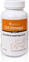 VetOne O3 Omega Soft Gel pro kočky a malé psy - Podpora esenciální mastné kyseliny - Supplementace kůže a kabátu - 60 Kapsle