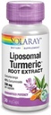 Solaray Garantovaná potence Liposomální Turmeric Root Extract Non GMO, Veg Cap (Btl- Plastic) 330mg Př
