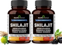 Shilajit Pure Himalayan pro muže a ženy 124; 120 Kapsle s Ashwagandha 124; High potency and Energy Appendix 124; Lepší absorpce než Gummies 124; pro extra energie a Stamina 124; Combo s Moss Moss