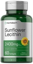 Horbäach Slunečnice Lecithin Softgel Kapsle 124; 2400mg Supplications 124; 60 Pilulky 124; Přirozeně Occurring Fosfolipids Supplica124; Non- GMO, gluten zdarma dodatek