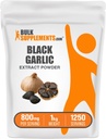 BulkSupplements.com Černý česnek Extract Powder - Zelený česnek Extract, Bylinný dodatek - Vegan & gluten zdarma, 800mg na Serving, 1kg (2,2 kg) (balení po 1)