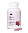 Sur Organic Beet Root Capsules 1000mg - Podporuje zdravý oběh a zvýšenou energii - Superfood z oxidu dusnatého (120 Kapsle)