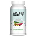 Maxi Zdravotní stres Relief vitamin B Komplex pro ženy a muže, Vitamin B6, B12, Biotin, Inositol, Folát, Vegan, Gluten & Soy & Mléko zdarma, Kosher, Neochucené, 100 Počet
