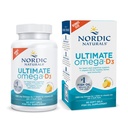 Nordic Naturals Ultimate Omega-D3, Lemon Flavor - 90 Soft Gels - 1280 mg Omega33 + 1000 IU vitaminu D3 - EPA & DHA - Promotes Brain, Heart, & Imunitary Health - 45 Servings