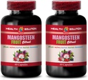 mangosteen tobolky - MANGOSTEEN FLUIT EXTRACT COMPLEX S REVERATROL, ACAI FLUIT, POMEGRANAT, NONI FLUIT, GOJI BERRY - Granátové vitamíny pro paměť - doplněk resveratrol - 2 Lahve 120 Cap