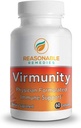 Virmunita - doplněk imunitní podpory, 60 Kapsle pro dospělé, s vitamínem C a E, selen, zinek, antioxidanty, NAC, a probiotika.