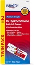 Rovná se TWINPACK 1% Hydrokortizon Anti- itch Cream Porovnat s maximální silou kortizon