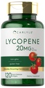 Carlyle Lycopen CLAS124; 20mg CLAS124; 120 Softgels CLAS124; Non-GMO & gluten zdarma dodatek